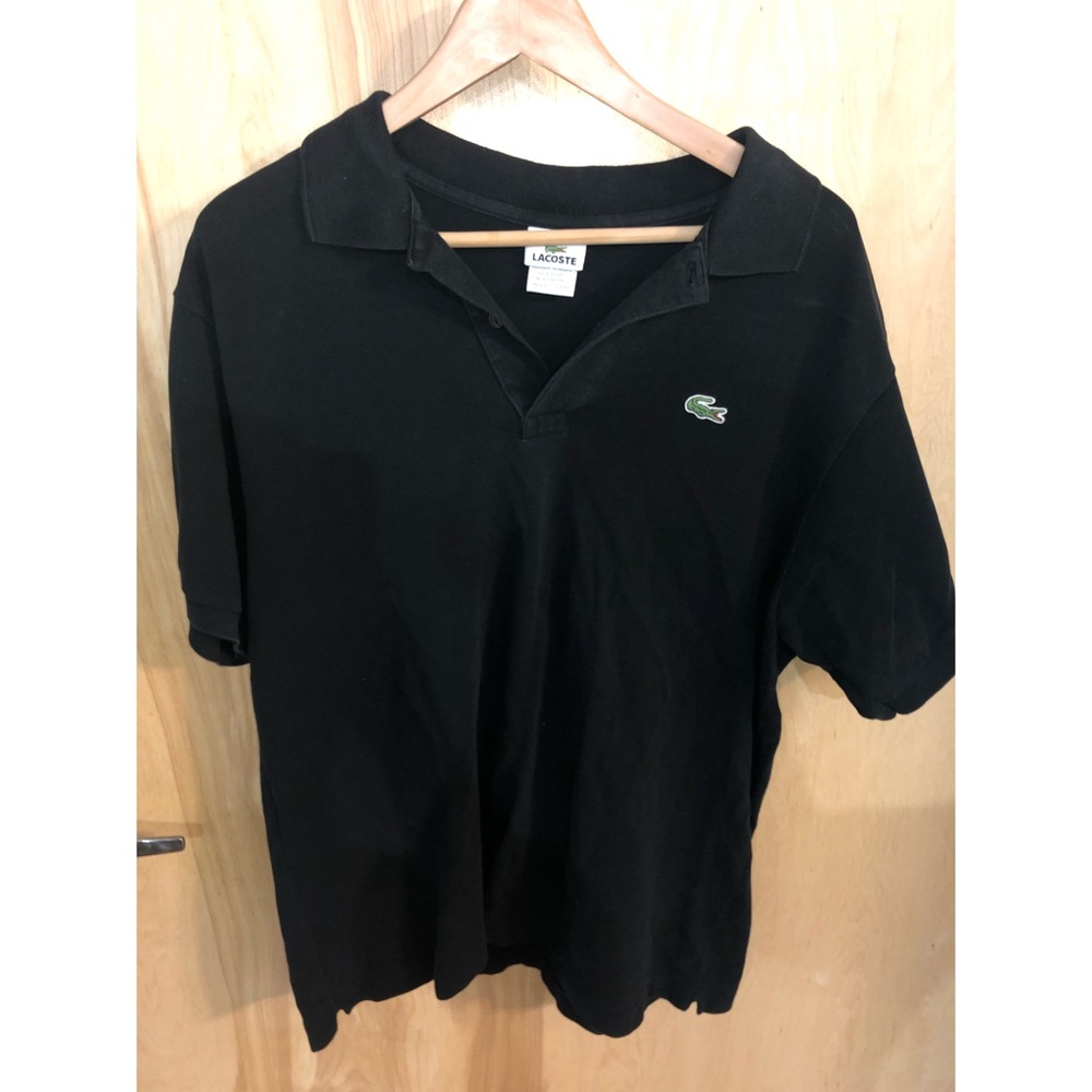 Black Lacoste Polo